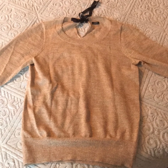 J.Crew metallic lightweight sweater - Picture 2 of 3
